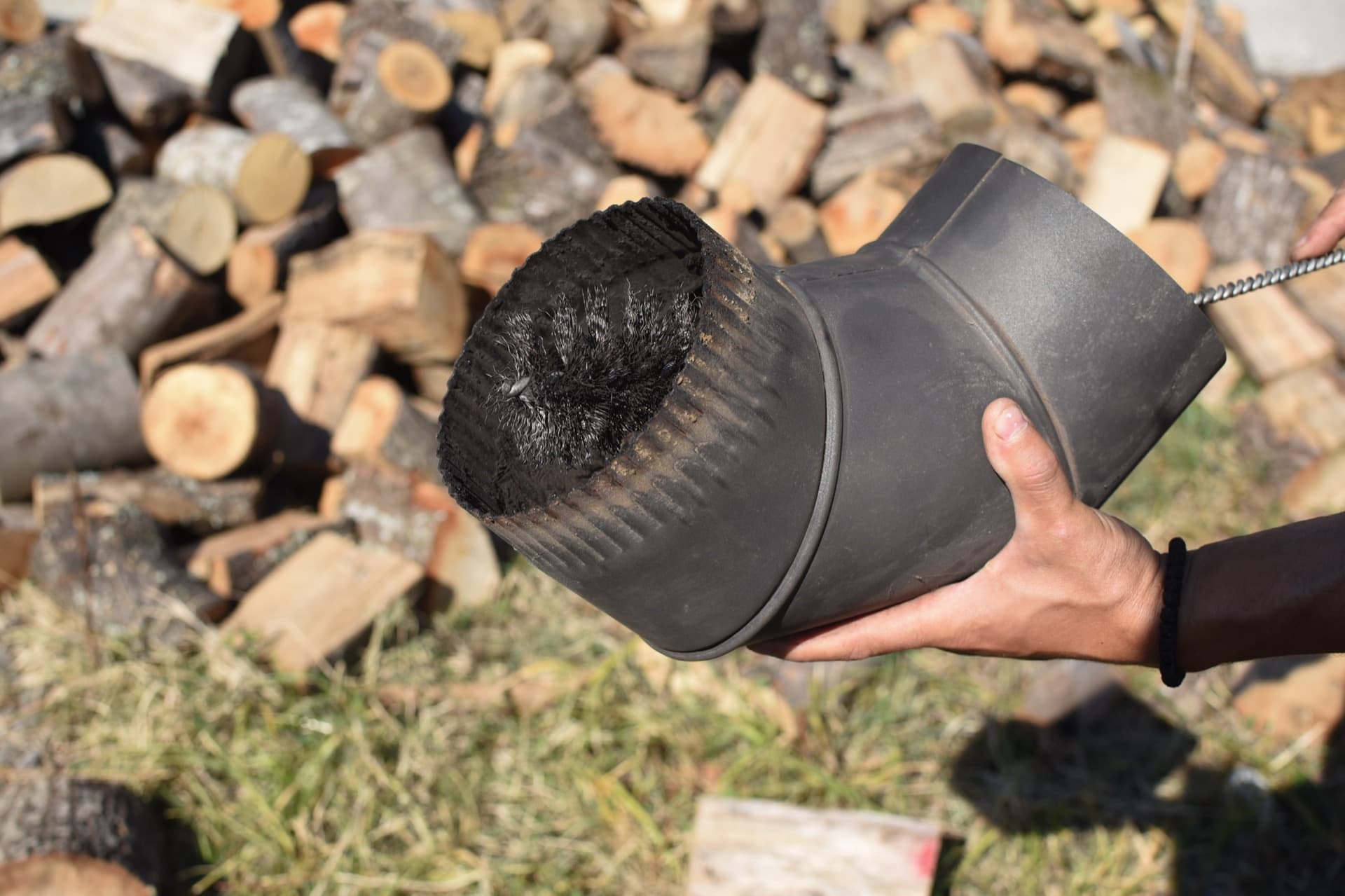 Débistrage d'un conduit de cheminée 78 Yvelines