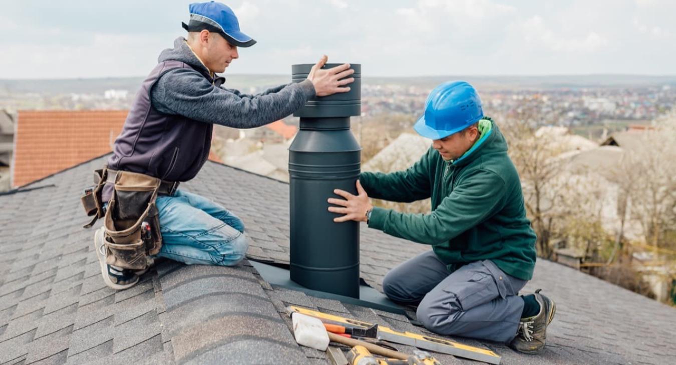 Pose de chapeaux de cheminée 78 Yvelines